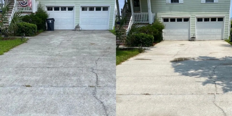 Driveway Cleaning in Southport, North Carolina