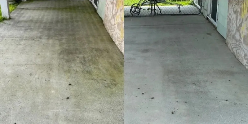 Concrete Cleaning in Wilmington, North Carolina