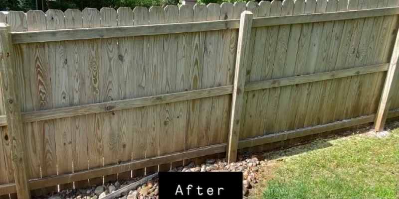 Fence Cleaning in Wilmington, North Carolina