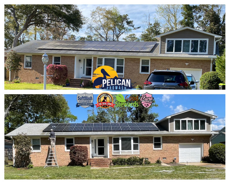Solar Panel Washing in Southport, North Carolina