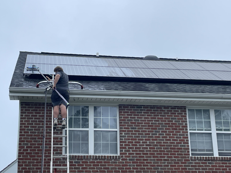 Solar Panel Washing in Southport, North Carolina