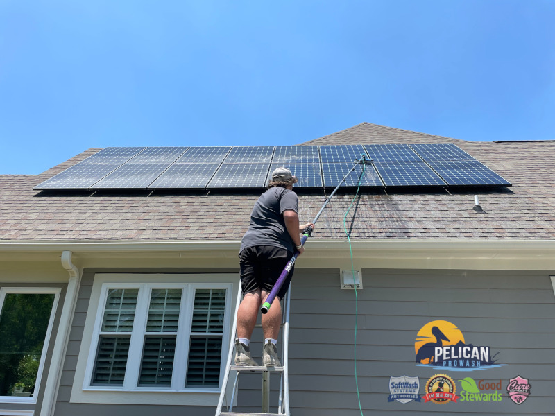 Solar Panel Washing in Southport, North Carolina