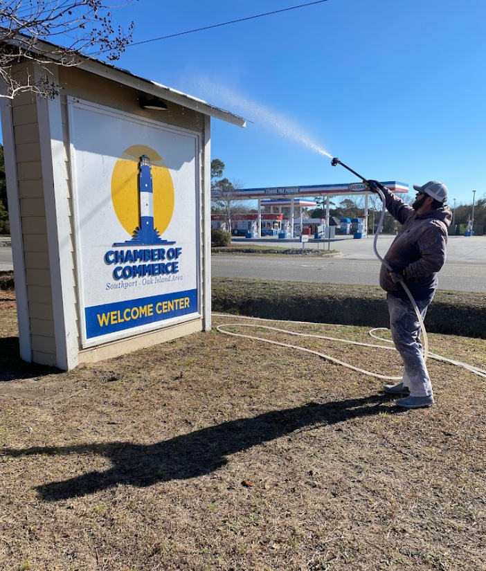 Exterior Office Cleaning in Southport, North Carolina