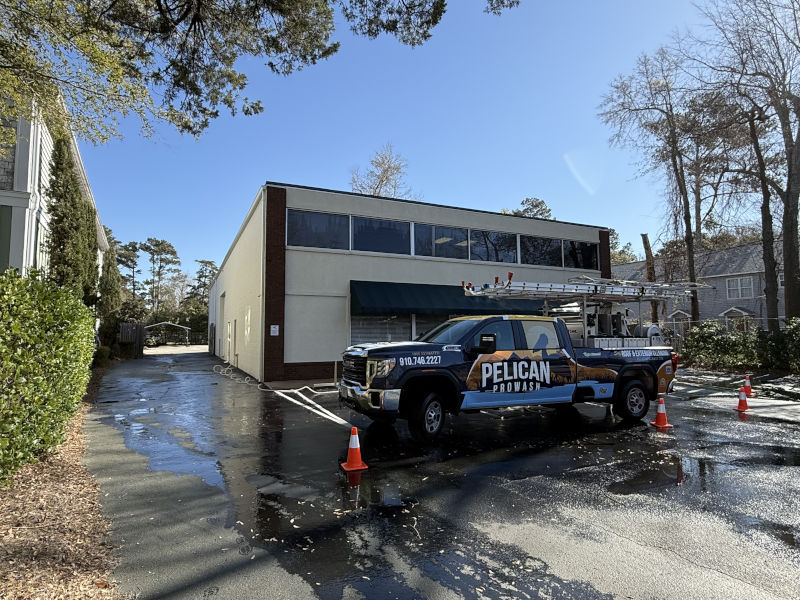 Exterior Commercial Washing in Southport, North Carolina