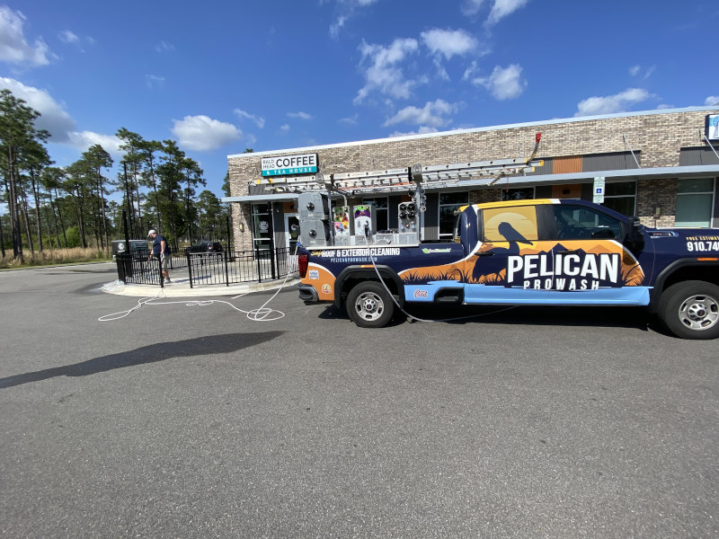 Exterior Commercial Washing in Southport, North Carolina