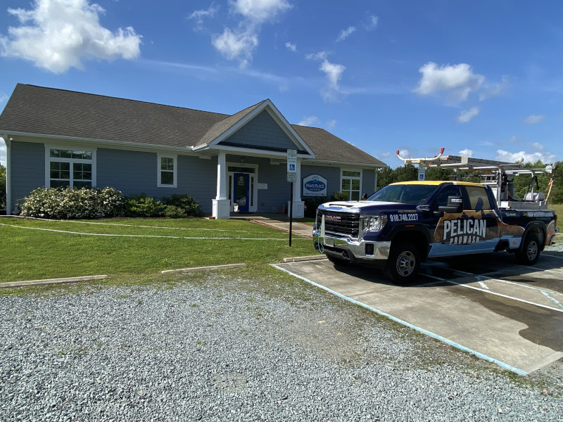 Exterior Commercial Washing in Southport, North Carolina